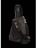 Чанта Flowerbag, голямо черно куфарче
