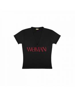 Тениска STRONG WOMAN Black