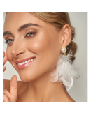 Обеци Ginette White