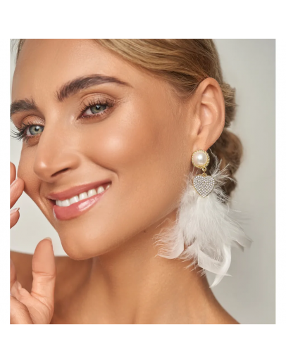 Обеци Ginette White