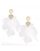 Обеци Ginette White