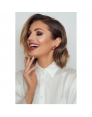 Обеци Honestly Light Red