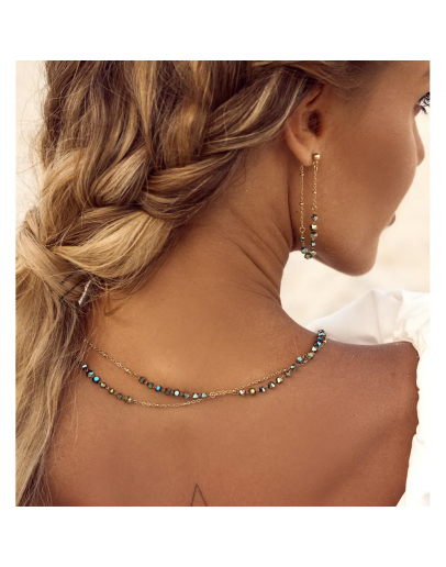 Обеци Stunning Green