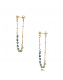 Обеци Stunning Green