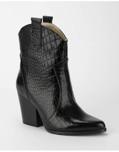 Каубойки Sori Croco Black