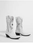 Каубойки Premium STAR White