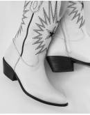 Каубойки Premium STAR White